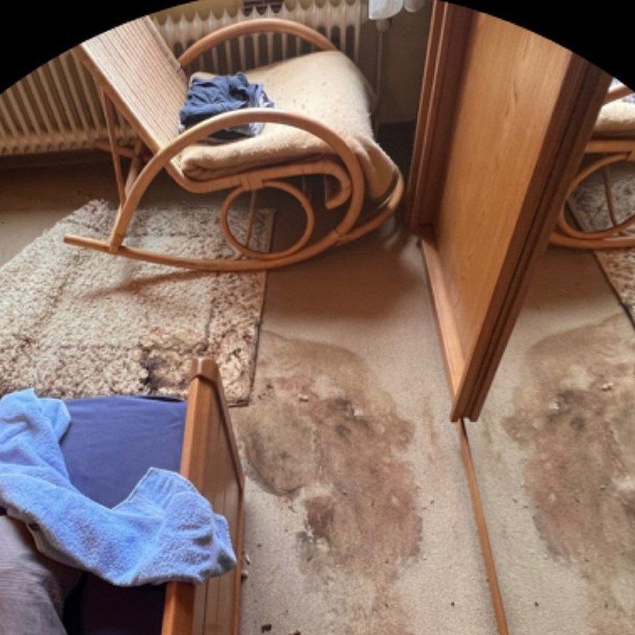 Schlafzimmer bei Ankunft