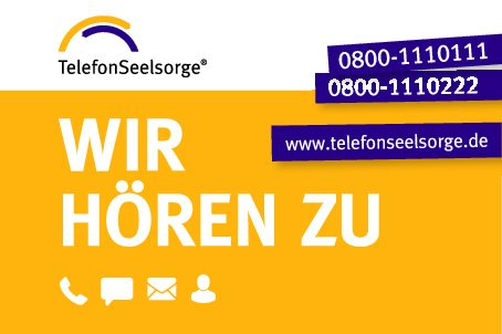 Telefonseelsorge bei Suizidgedanken